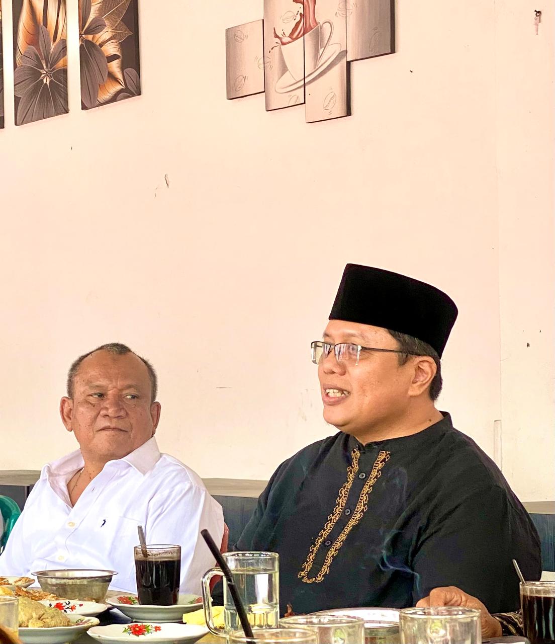 Ahmad Fadli Suir Syam bersama Haji Sun, Selasa 9 Juli 2024