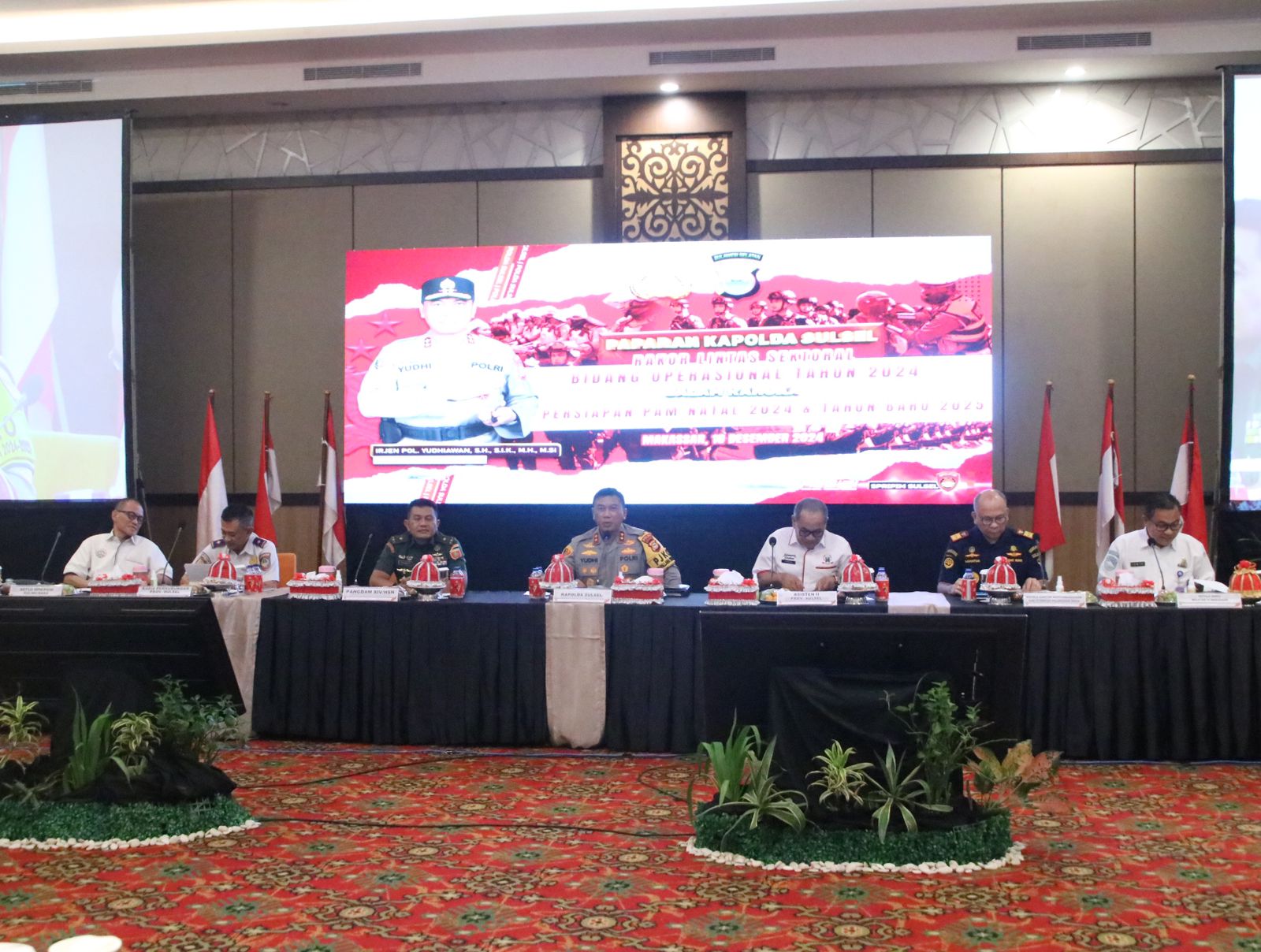 Rapat di Pimpin Kapolda Sulsel