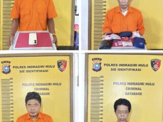 Satres Narkoba Polres Inhu Ringkus Pelaku di Tiga Lokasi, Hasilnya Oknum PNS dan P3K Paruh Waktu Ikut Terciduk
