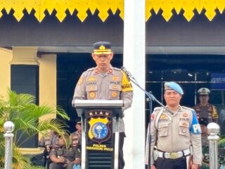 Polres Inhu Gelar Apel Operasi Keselamatan LK 2026, Ini Tema dan 9 Target Prioritas