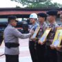 Polres Indragiri Hilir Gelar Upacara PTDH, Tujuh Personel Resmi Diberhentikan