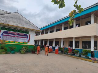 Revitalisasi SMPN 1 Rengat Rampung, Kepsek Yusnaini Ucapkan Terima Kasih Kepada Presiden Prabowo Subianto