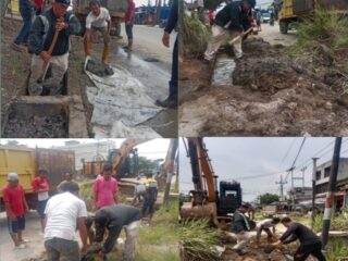 Luar Biasa! Ketua DPRD Inhu Turun Langsung, Gotong Royong Bersihkan Lingkungan