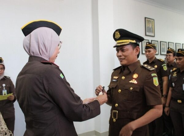 Kasi Pidum Kejari Inhu Dilantik, Kejari Harap Kerja Sama dan Sinergi Berjalan Lancar