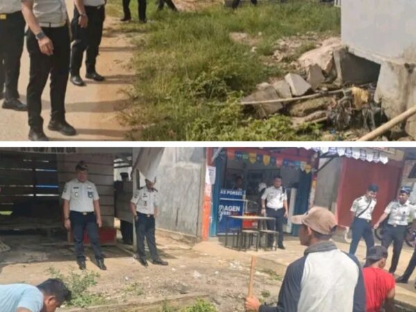 Rutan Rengat Semangat Gotong Royong, Wujudkan Lingkungan Bersih di Bulan Ramadhan