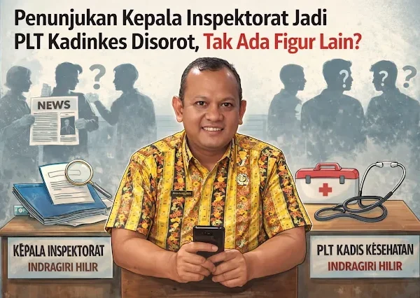 Penunjukan Kepala Inspektorat Jadi PLT Kadinkes Disorot, Tak Ada Figur Lain?