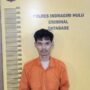 Pemuda Desa Kampung Pulau Rengat Digelandang ke Polres Inhu, Kedapatan Miliki 7 Paket Sabu