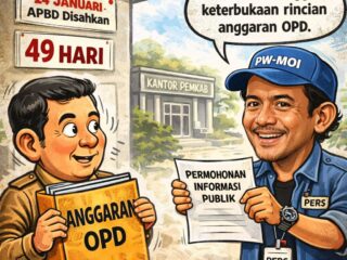 Anggaran OPD di Inhil Dinilai Belum Terbuka, PW-MOI Akan Layangkan Surat Resmi ke Pemkab
