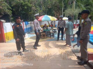 Lebaran Kedua, Polres Inhu Fokus Amankan Tempat Wisata Dan Arus Balik