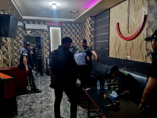 Cegah peredaran narkoba, Satnarkoba Polres Inhil laksanakan razia di tempat hiburan malam