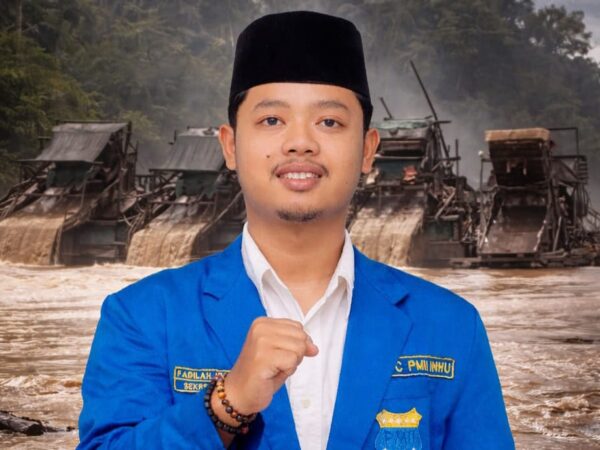 Penertiban PETI Peranap Diapresiasi PMII Inhu, Pemerintah Diminta Siapkan Solusi Sosial