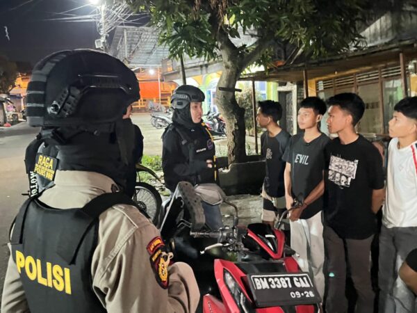 Tim RAGA Polres Inhil Optimalkan Patroli Dialogis, Pastikan Kamtibmas Kondusif