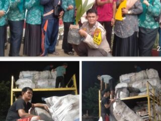 Aipda Zulkifli, Bhabinkamtibmas Inhu, Lakukan Pekerjaan Sampingan sebagai Pemuat Barang Butut