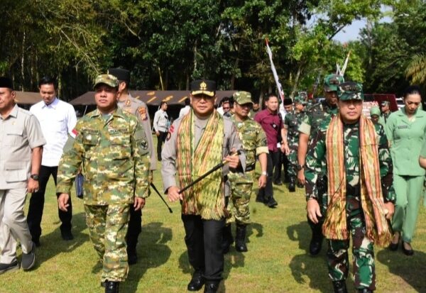 Upacara Penutupan TMMD Ke-127 Kodim 0302/Inhu-Kuansing