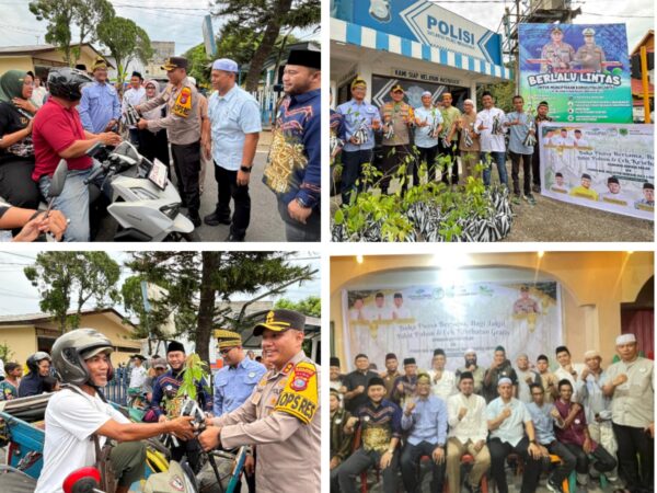 Pemuda Inhil dan KBB Inhu Berbagi Takjil hingga Bibit Pohon dan Periksa Kesehatan Gratis