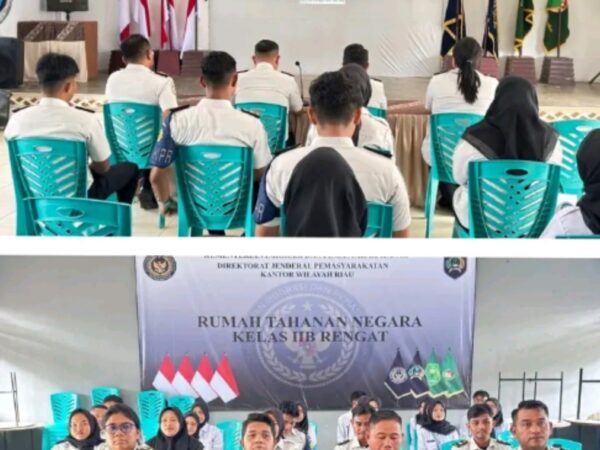 Rutan Rengat Ikuti Silaturahmi Idul Fitri Kemenkumham Virtual, Perkuat Kebersamaan dan Solidaritas Jajaran