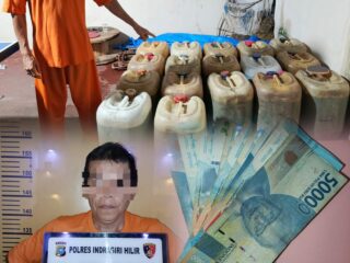 Polres Inhil Ungkap Dugaan Penyalahgunaan BBM Subsidi, Satu Orang Diamankan