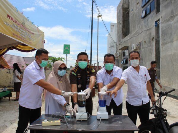 Kejari Inhu Musnahkan Barang Bukti 93 Perkara, Termasuk Sabu 224 Gram dan 2 Unit Motor