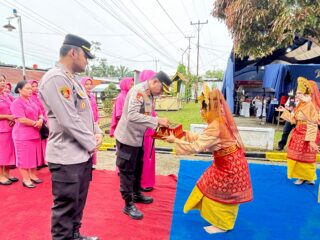 Laksanakan Kunjungan Kerja Perdana, Ini Penekanan Kapolres Inhu ke Jajaran
