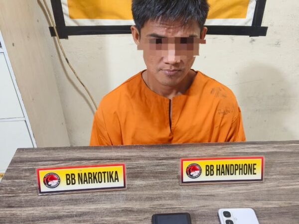 Polres Inhil Ungkap Kasus Narkotika, Seorang Pengedar Shabu Diamankan di Enok