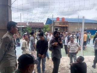 Masyarakat Desa Belantaraya Gelar Aksi Damai, Ada 2 Tuntutan Penting