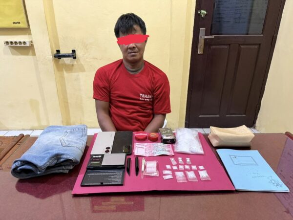 Edarkan Narkoba, Warga Desa Pasir Ringgit Diringkus Polsek Lirik