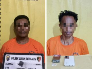 Polsek LBJ Ungkap Kasus Sabu, Dua Tersangka Diringkus Ditempat Berbeda