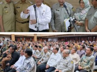 Antisipasi El Nino, Bupati Inhu Hadiri Rakornas Mitigasi Kekeringan Lahan Pertanian di Jakarta