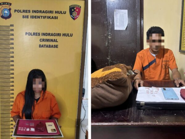 Sebulan Tinggal Bersama, Pasangan Ilegal Ini Diringkus Polsek Peranap, Ini Kasusnya