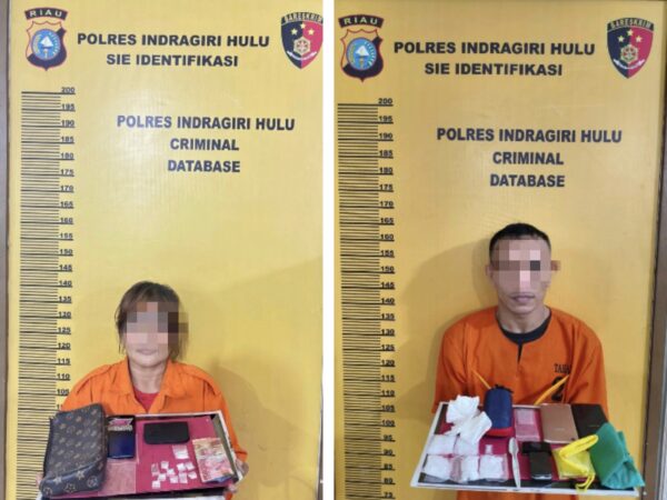 IRT Warga Desa Sungai Beringin Rengat Jadi Pengedar Narkoba, Pemasok Diringkus Sembunyi Diwisma