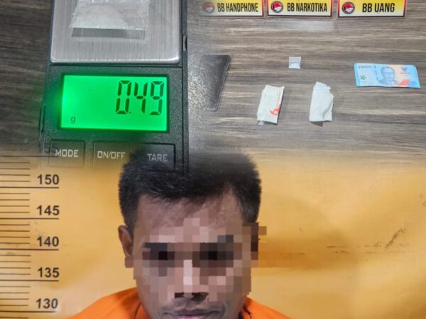Polres Inhil Ungkap Kasus Narkotika di Hotel Grand Tembilahan, Satu Pengedar Diamankan