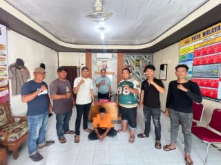 Polsek Gaung Ungkap Kasus Narkotika, Kurir Sabu 9,05 Gram Diamankan di Pelabuhan Lahang Baru