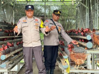 Target Ketahanan Pangan Bagi Warga, Ini Yang Dilakukan Jajaran Polres Inhu