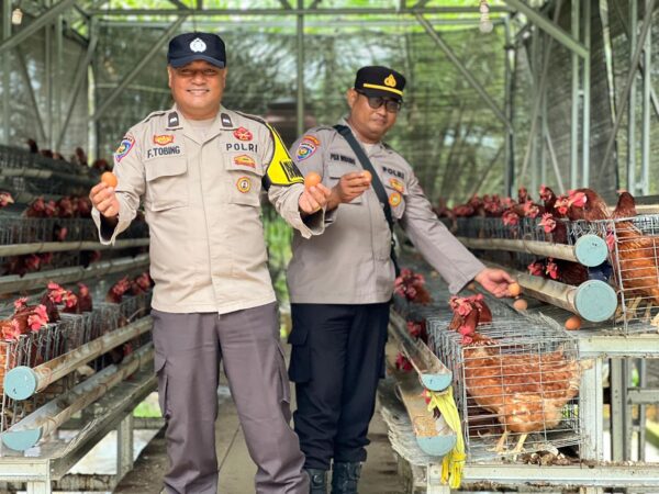 Target Ketahanan Pangan Bagi Warga, Ini Yang Dilakukan Jajaran Polres Inhu