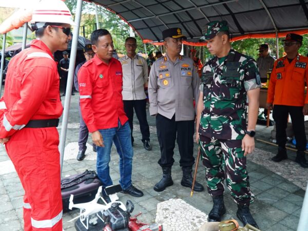 Dandim 0314/Inhil Hadiri Apel Siaga Darurat Penanggulangan Karhutla Kabupaten Inhil Tahun 2026
