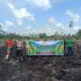 Polsek Sungai Batang Nandur Jagung Bersama Kelompok Tani Dukung Swasembada Pangan 2026
