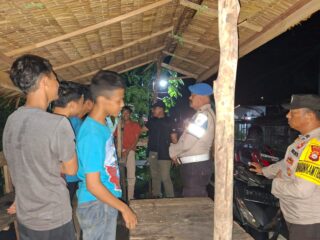 Antisipasi Gangguan Kamtibmas, Polsek Tempuling Gelar Patroli KRYD Akhir Pekan