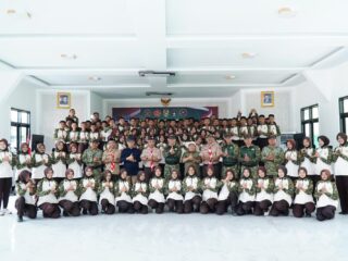 Tanamkan Karakter dan Bela Negara, Kodim 0314/Inhil Sukses Tutup Kegiatan Korps Kadet RI 2026