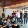 Semangat Gotong Royong, Mesjid Al Muhajirin Kelurahan Pekan Arba Sembelih 17 Ekor Hewan Qurban