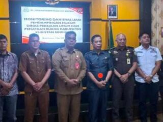 Kejari Kuansing Tinjau Langsung Pembangunan Astaka Utama MTQ