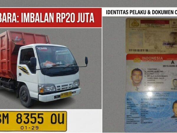 Bawa Kabur Dump Truk dari Sungai Salak, Pemilik Janjikan Imbalan Rp20 Juta Bagi yang Menemukan