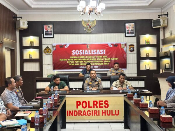 Tingkatkan Kemampuan PPNS, Polres Inhu Gelar Pelatihan dan Sosialisasi