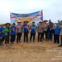 Target Ketahanan Pangan Nasional, Polres Inhu Kembali Tanam Jagung Pipil Bersama Kelompok Tani