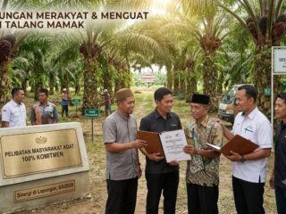 Agrinas dan Talang Mamak Bersinergi, Pengelolaan Kebun Eks PT SAL Buka Lapangan Kerja