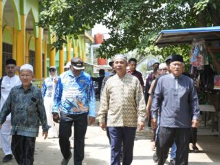Pekan Milad ke 61, Bupati Inhil Kunjungi Makam Syehk Abdurahman Siddiq Al Banjari di Sapat