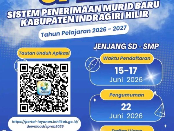 Aplikasi i-potret jadi Kendala Awal Anak-anak Inhil Masuk Sekolah