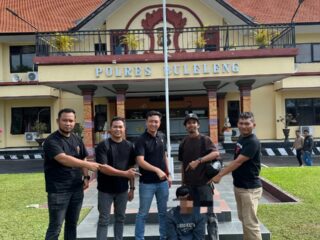 Polsek Kempas Tangkap Pelaku Pengeroyokan dan Pembacokan di Sungai Gantang, Satu DPO Masih Diburu