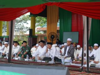 Bupati Herman Pimpin Khatam Al-Qur’an Sambut Tahun Baru Islam 1448 H dan Milad ke-61 Kabupaten Inhil