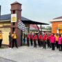 Jelang Hari Bhayangkara dan Pembukaan Pekan Olahraga Kapolri Cup, Polres Inhu Gelar Senam Bersama TNI