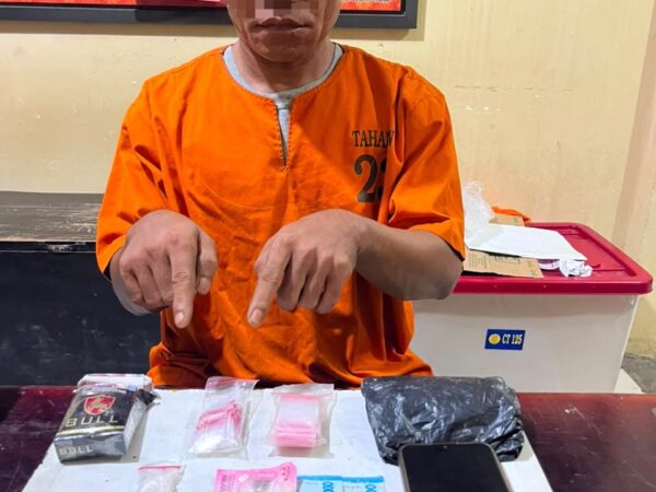 Dagang Sabu, Warga Desa Pauh Ranap Dibekuk Polisi